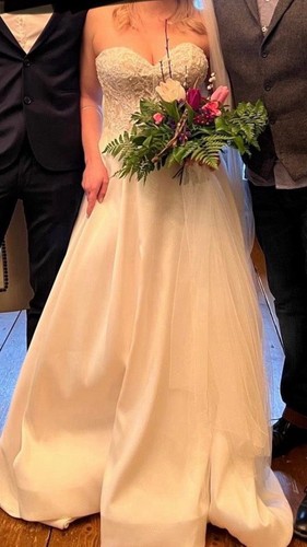 Brautkleid pronovias größe - brautkleid,