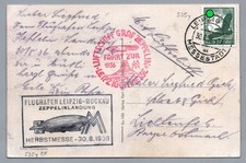 Dt. Reich Zeppelin Brief MiNr