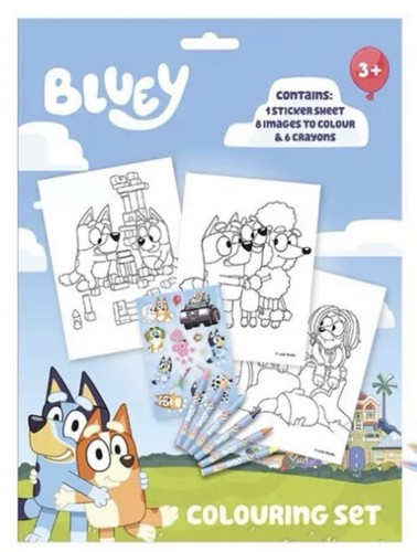 Bluey happy life malset - life,