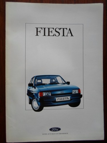 Ford fiesta range - ford,