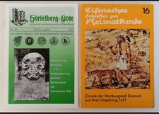 Chronik Eisenach - Schriften zur Heimatkunde  1980 Wartburg + Hörselberg-B. 2001