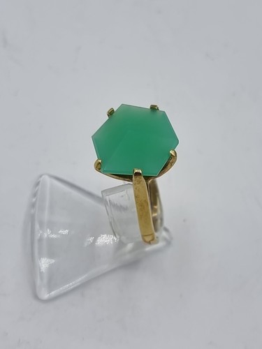 Vintage chrysopras ring - ring,