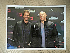 Original Autogramm - Fast & Furious - Vin Diesel und Paul Walker