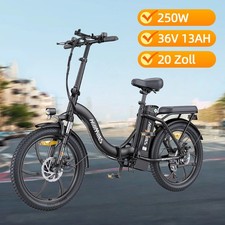 Hillmiles E-Bike 20Zoll faltbares Elektrofahrrad Pedelec 250W 13Ah City Klapprad