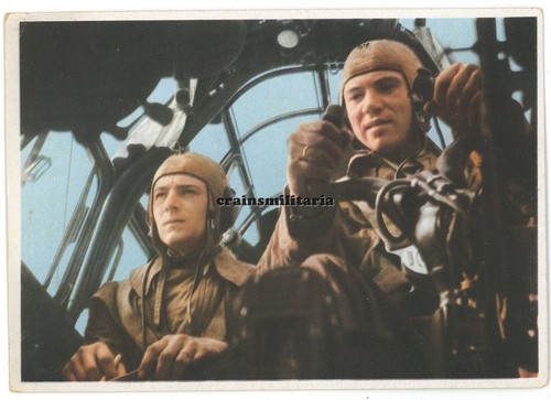 Orig foto piloten in - orig., ak