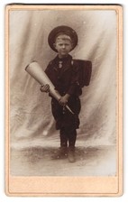 Fotografie Schulknabe mit