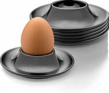 6 Eierablagen aus Kunststoff