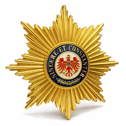 Roter adlerorden bruststern - adlerorden,