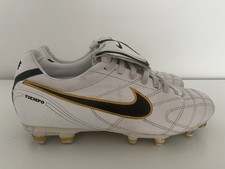Nike Tiempo Elite FG Legend Rarität Ronaldinho Gr.42 UK7,5 Leder Fussballschuhe