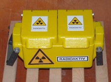 Bleibehälter Strahlenschutzbehälter Uran Thorium Pechblende radioaktive Minerale