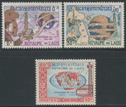 Laos 114 116 - u.i.t,, tb