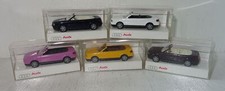 5x Rietze AUDI A4 Cabriolet B4 5 verschiedene Farben AUDI Werbemodell 1:87 OVP