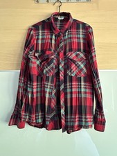 Peckott Bluse Hemd Gr. 42 rot