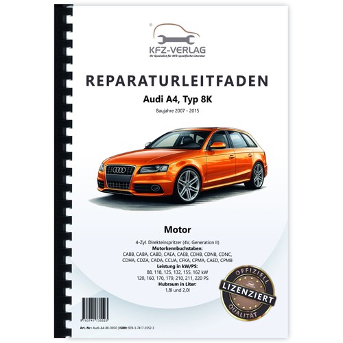 Audi 2007 2015 4 - a4, 8k
