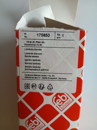 Lamda sonde - lamda-sonde, (febi