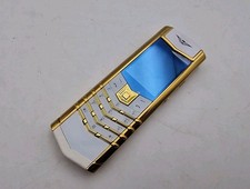 VERTU S-818772 Mobile Metal White Gold Phone 