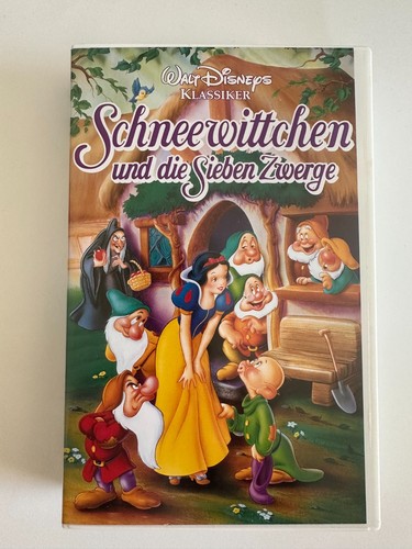 Schneewittchen vhs film walt - film,