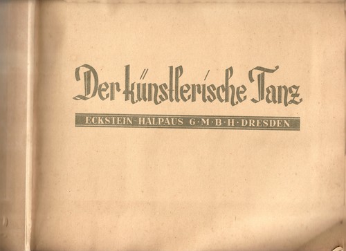 Der künstlerische tanz - der,