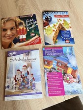 Rezeptbroschüren der Firmen Schwartau, Sanella und Milka (Weihnachten)