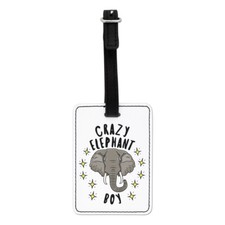 Verrückte Elefant Jungen Stars Optischer Kofferanhänger Koffer Tiere Sohn Kinder