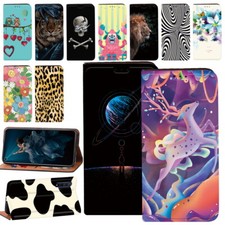 Leder Handy Ständer Abdeckung