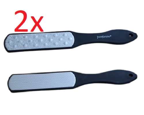 Seitig fussfeile - 2x, 2-seitig