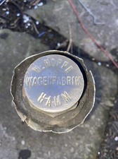 Messing Radnabe  Wagenbau Wagenfabrik Hoppe Hamm