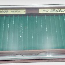 Antiker Matador Schaukasten Füller Füllfederhalter Sammler Vitrine Glas Holz