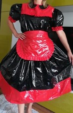 Adult  Sissy Kleid Zofe LACK