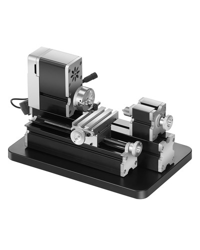 Minidrehmaschine aus metall - aus,