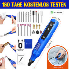 Mini Multifunktionswerkzeug Dremel Akku Mehrzweck Drehwerkzeug 80Tlg nge Set