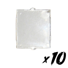 10x LEGO 60601 •Fenster Glas Scheibe 1x2x2• transparent • trans-clear