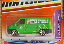 Matchbox '07 Ford Transit Emer Transport Packaking Solutions ungeöffnet in OVP