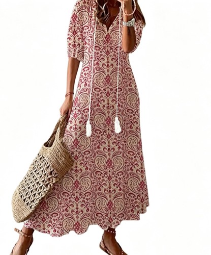 Damen maxikleid blumen - damen,