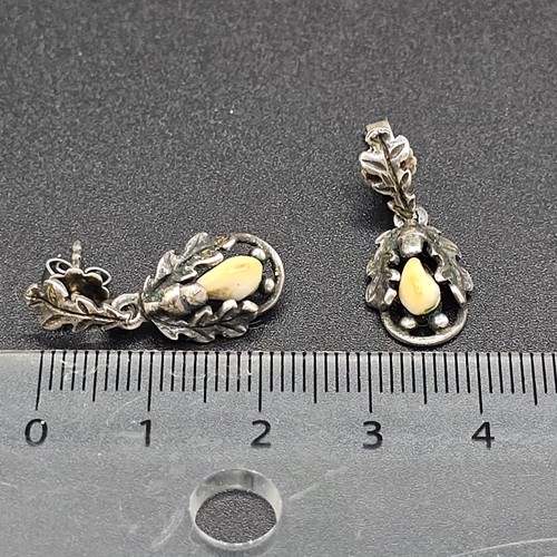 Alte grandel silber ohrringe - grandel,