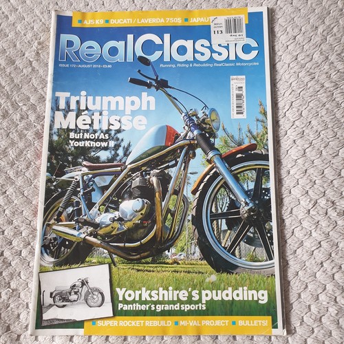 Real classic motorcycle - real,