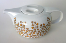 Teekanne 1,1 l Arzberg Delta Form 7000 Herbstlaub Neuzustand