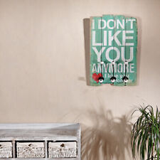 Wandgarderobe 60x40 cm Paneel Holz Garderobenleiste Shabby Chic Flurgarderobe