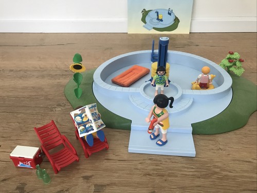 Playmobil swimmingpool 3205 - swimmingpool,