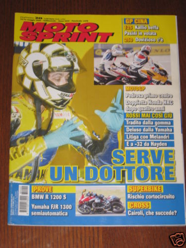 Motorsprint 2006 bmw - bmw, r