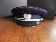 DDR Feuerwehr Schirmmütze