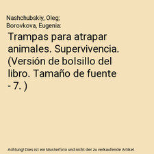 Trampas para atrapar animales. Supervivencia. 