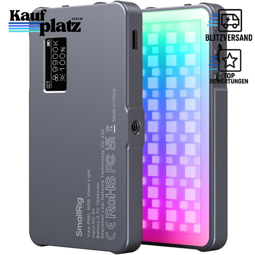 Led videoleuchte rgb tragbares - rgb,