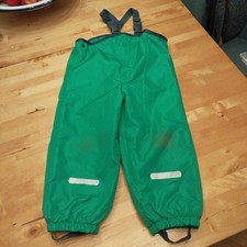 gefütterte Matsch und Buddelhose, grün, Gr. 98 / 104, Poco Piano