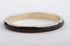 Ring Emaille Gelb Gold 14K 585