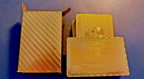 Poker karten gold - poker,