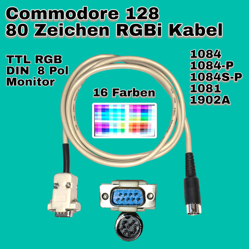 Commodore 128 zeichen 16 - commodore,
