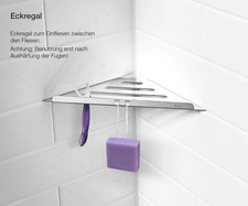 SMEDBO Eck Duschablage Eckkorb