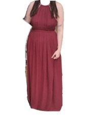 Ballkleid Abiballkleid Abendkleid Größe 40/42 bordeaux-rot