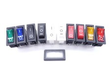 Wippschalter Netzschalter rot